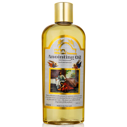 Treasure Anointing Oil Scented with Myrrh, Frankincense and Spikenard 250 ml